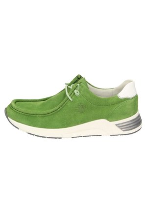 Casual lace-ups - green