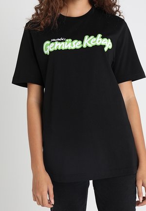 Camiseta estampada - black