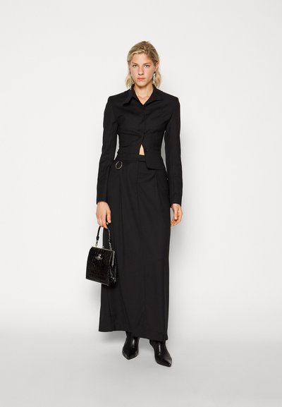 Materiel SCULPTED BUCKLE  - Žakete - black