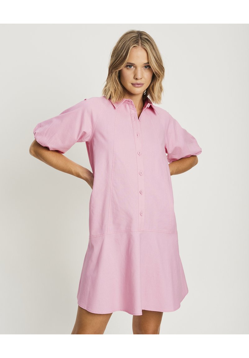 REUX NICKS Shirt dress pale pink/light pink Zalando.ie