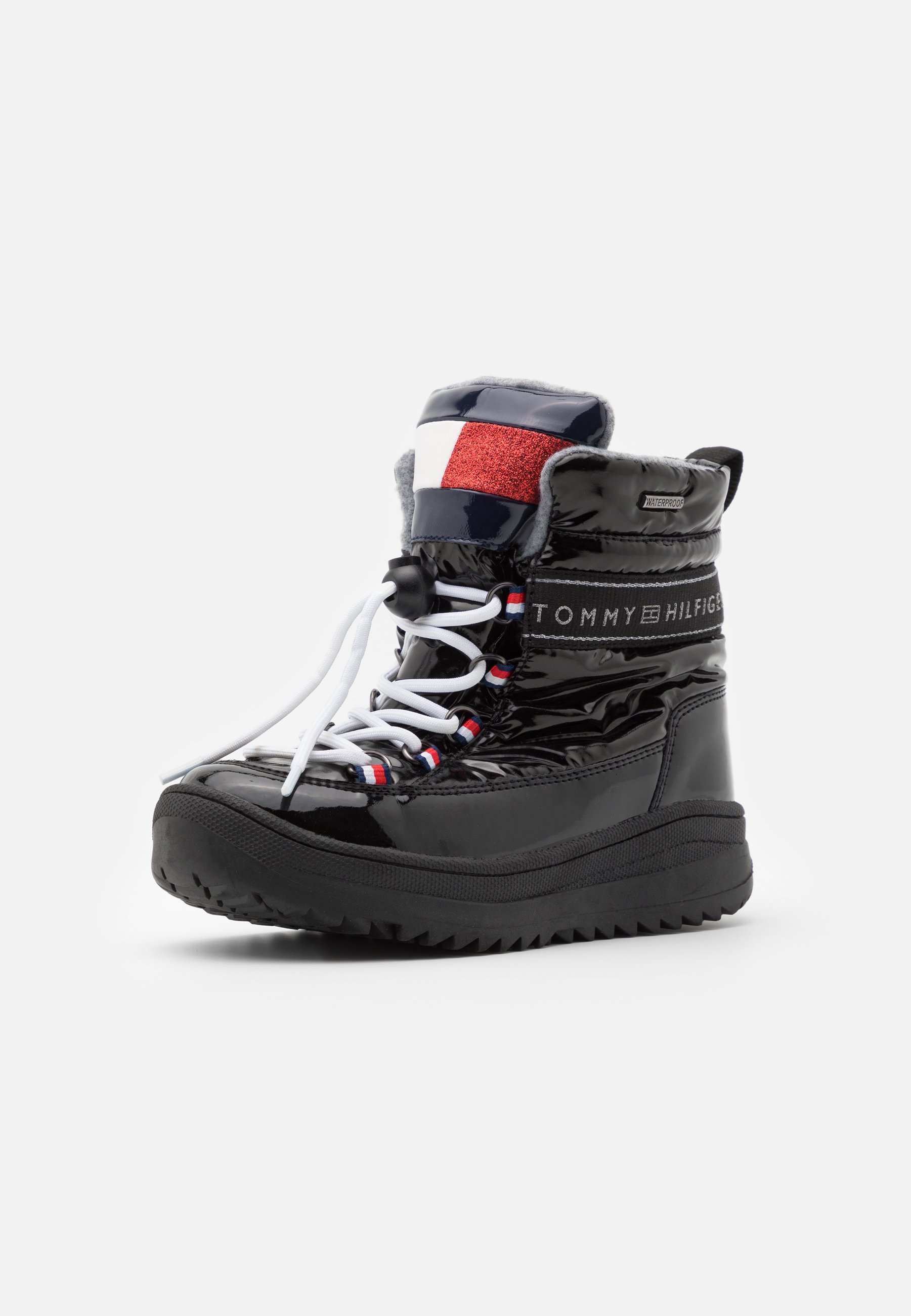 tommy hilfiger lace up ankle boots