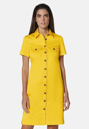 Shirt dress - sunny yellow