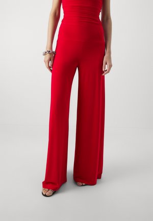 Norma Kamali ELEPHANT PANT - Pantalon classique - tiger red