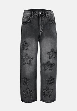 YOURTURN by Zalando, UNISEX - Vaqueros baggy - black denim