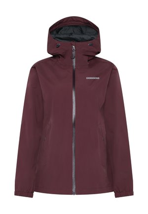 Didriksons, VARJA JACKET - Hardshell jacket - old rust