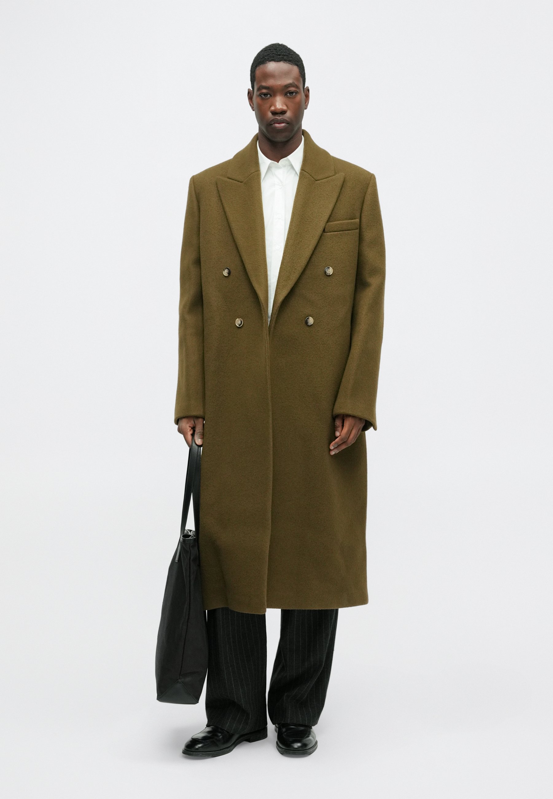 Nanushka ZENIN - Classic coat - wood/brown - Zalando
