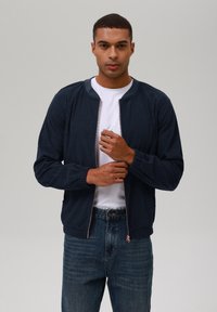 Pier One by Zalando - Bomber Jacket - navy Thumbnail Image 1