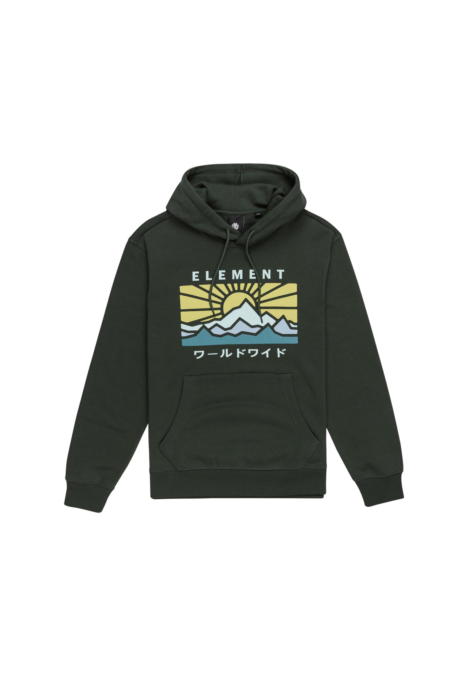 Element Hoodie ksw/dark green Zalando