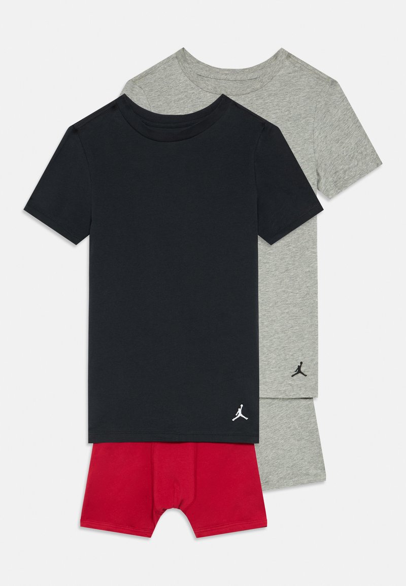 Jordan BOYS BASICS 2 PACK SET - Conjunto de roupa interior - gym red