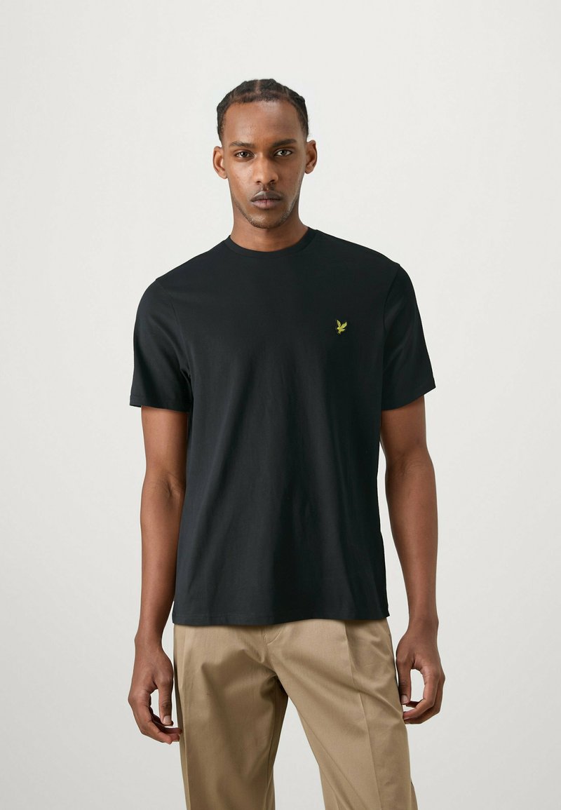 Lyle & Scott PLAIN - T-shirt basic - nero