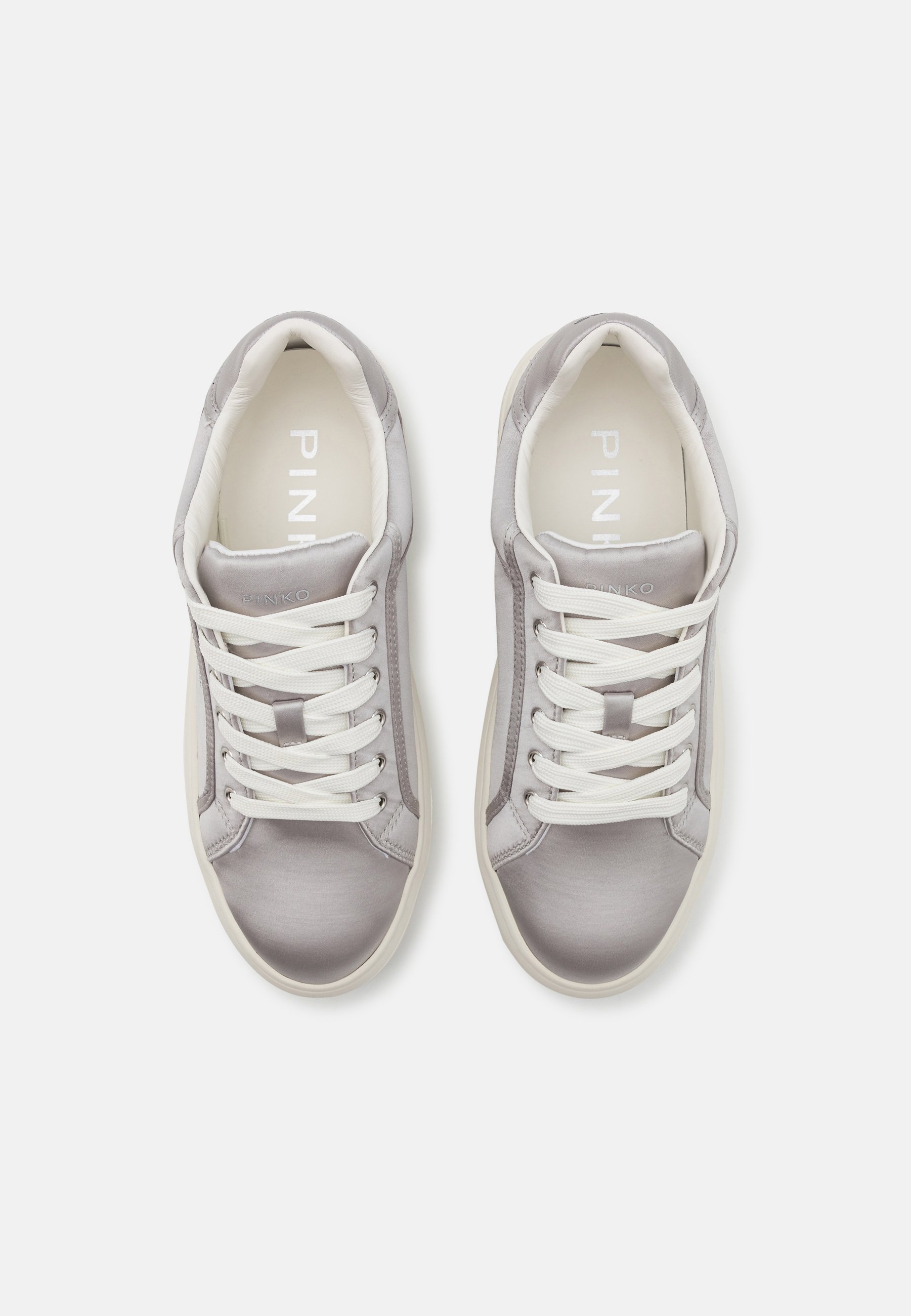 Pinko YOKO - Sneakersy niskie/srebrny - Zalando.pl