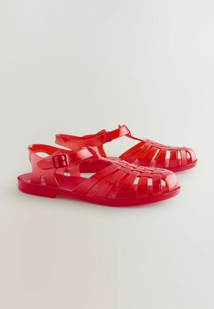 Next REGULAR FIT - SELF JELLY FISHERMAN - Walking sandals - red
