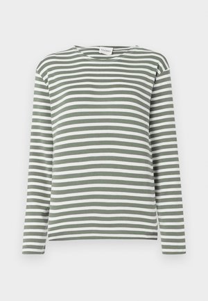 CLOSED Langarmshirt - faded green