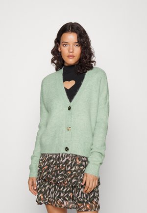 ONYZOEY CARDIGAN - Gilet - frosty green
