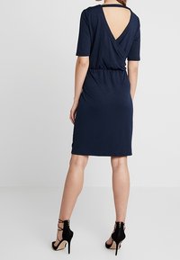 Selected Femme Strickkleid - mottled dark blue