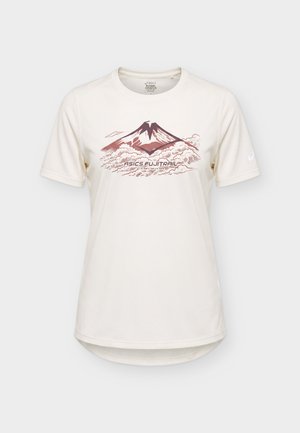 ASICS, FUJITRAIL LOGO - Αθλητικό μπλουζάκι - cream