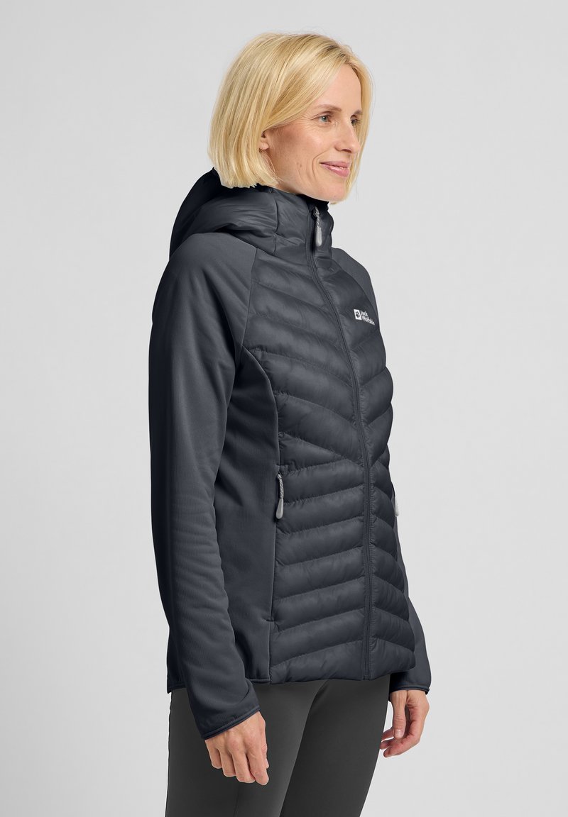 Jack Wolfskin ROUTEBURN PRO HYBRID - Giacca invernale - graphite   cool grey