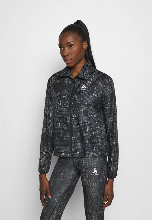 JACKET ZEROWEIGHT PRINT - Laufjacke - black
