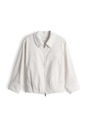OPUS, RELAXED FIT RIB TEXTURE - Leichte Jacke - light cotton