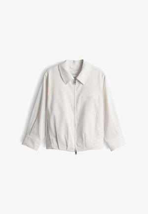 OPUS, RELAXED FIT RIB TEXTURE - Leichte Jacke - light cotton