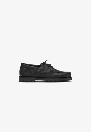 Les Deux, BOAT SHOE - Яхтени обувки - black