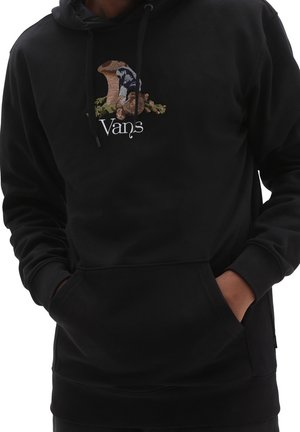 Jersey con capucha - black
