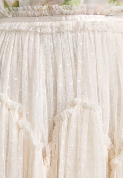 Needle & Thread ARABESQUE MIDAXI SKIRT - Krilo A-kroja - cream