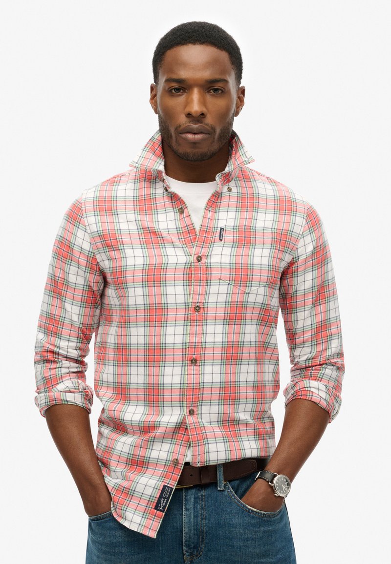 Superdry & Co VINTAGE CHECK - Camisa - optic check