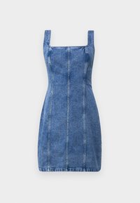 Abercrombie Fitch WIDE STRAP MINI Denim dress medium
