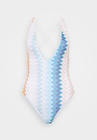 ONE PIECE - Fürdőruha - multicolor/shaded fucsia/blue