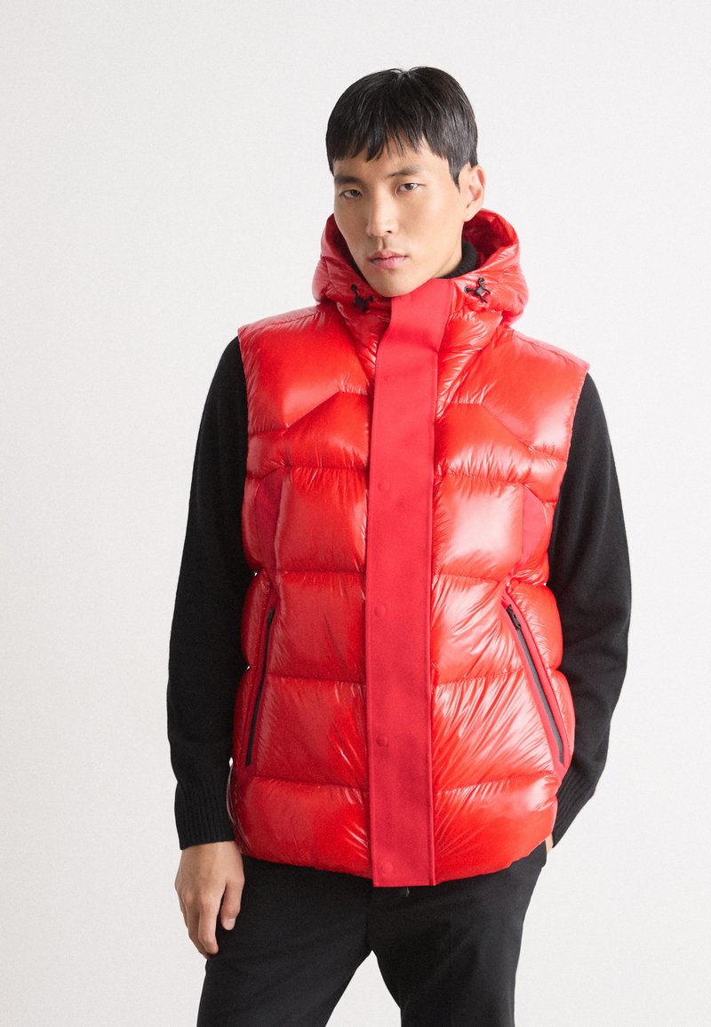 BOSS RONNIE - Weste - open red