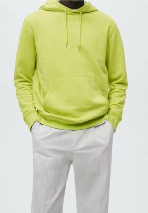 Felpa con cappuccio - yellow