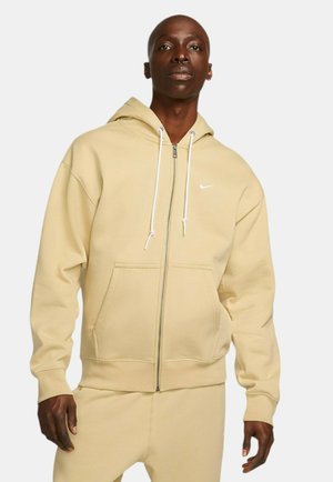 Nike Sportswear SOLO - Sweatjakke - gold white