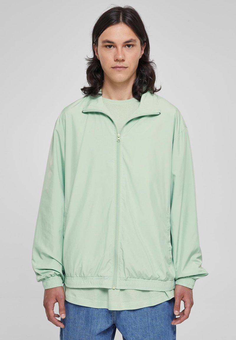 Urban Classics Bomber tipa jaka - vintagegreen
