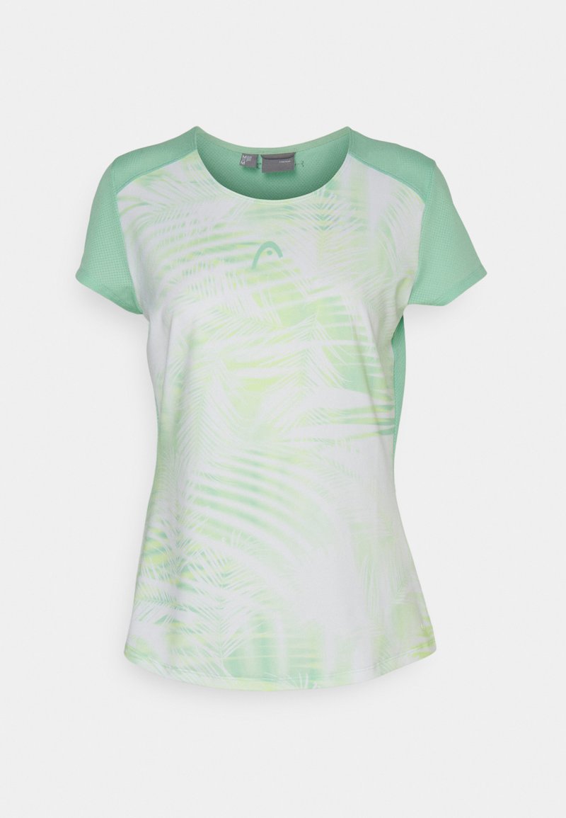 Head T-shirt print mintgroen Head T-shirt print mintgroen