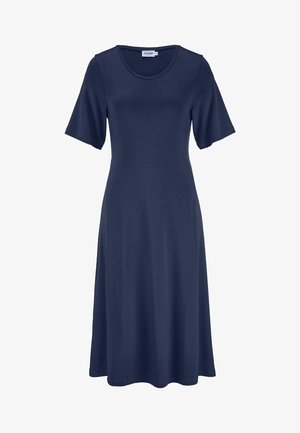 hessnatur, SLIM - Robe en jersey - mitternachtsblau