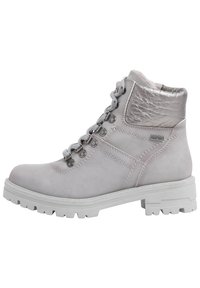 Jana Lace-up ankle boots - lt grey