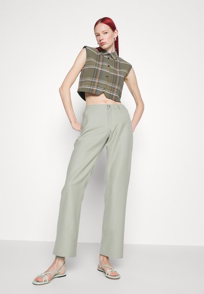 Won Hundred CORETTA - Παντελόνι - seagrass