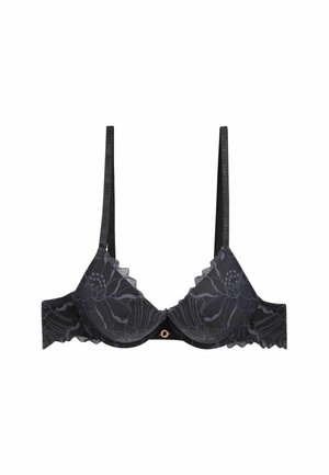 Lipsy PLUNGE - Reggiseno push-up - charcoal grey