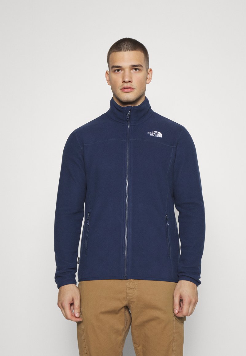 The North Face GLACIER FULL ZIP - Fleece jacket - summit navy/dark blue ...