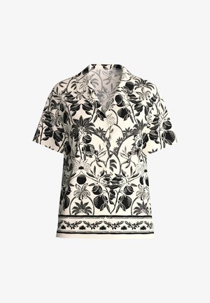 Calida, FAVOURITES LAYERING KURZARM-SHIRT MIT KNÖPFEN - Maglia del pigiama - charm cream