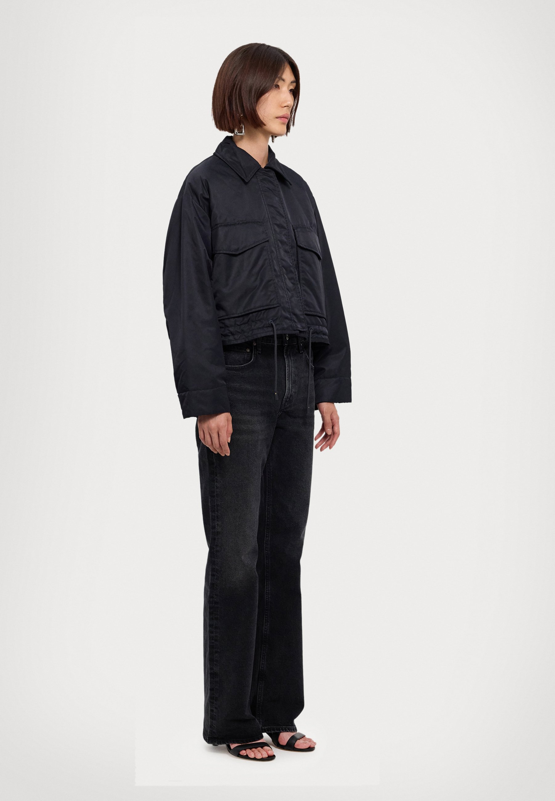 WEEKEND MAXMARA Foglia ジャケット WEEKEND MaxMara FOGLIA - Bomber Jacket - blu/dark blue