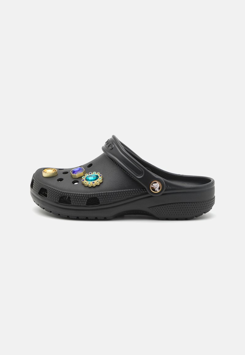 Crocs CLASSIC JEWEL CLOG UNISEX - Pantoletai - black