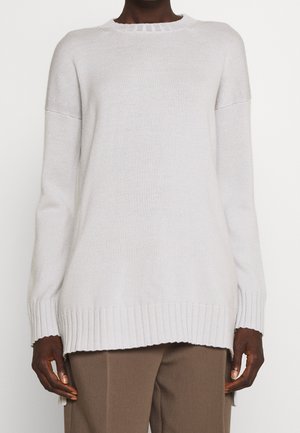 Strickpullover - light grey