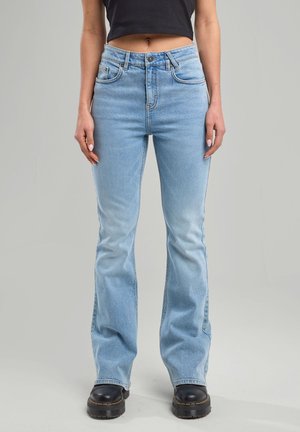 PEGGY - Jeans bootcut - denim blue