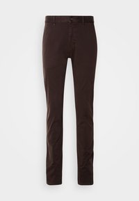 SLIM - Pantalones chinos - dark brown