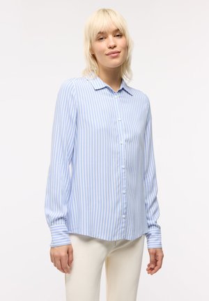 Terranova, CAMICIA AMPIA A RIGHE - Camicia - var celeste