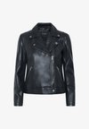 MAEVE JACKET - Leren jas - black