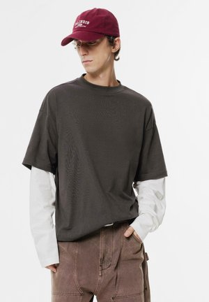 DOUBLE - Langarmshirt - grey
