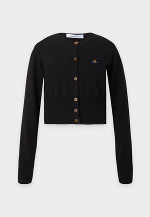 Vivienne Westwood, BEA CROPPED CARDI - Kardigán - black